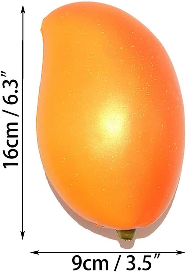 Squishy Gull Mango Kolossal Sakte Stigende Duftende Frukt Squishies