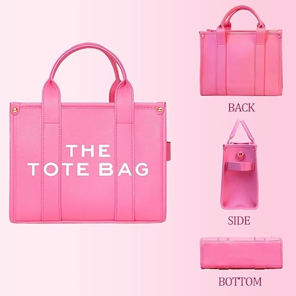 Toteväska för kvinnor Dupes Mini Läder Tote Bag Liten Personlig Crossbody Handväska