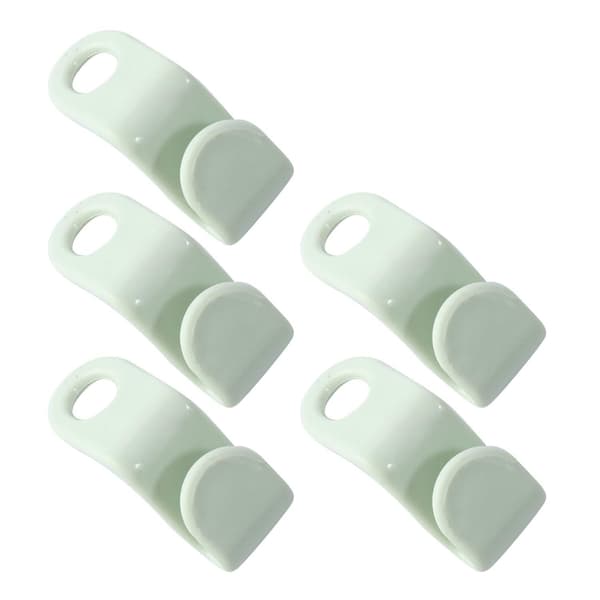 10 kpl vaatehenkareita - liitäntäkoukku - järjestelijä monivärinen MultiColor 10-Pack