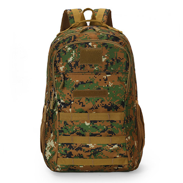 Outdoor Ryggsäck Bergsklättring Ryggsäck Herr Skolväska Kamouflage Ryggsäck Multifunktionell Resa Nivå 3 Ryggsäck Stor Kapacitet Män och Kvinnor Jungle camouflage