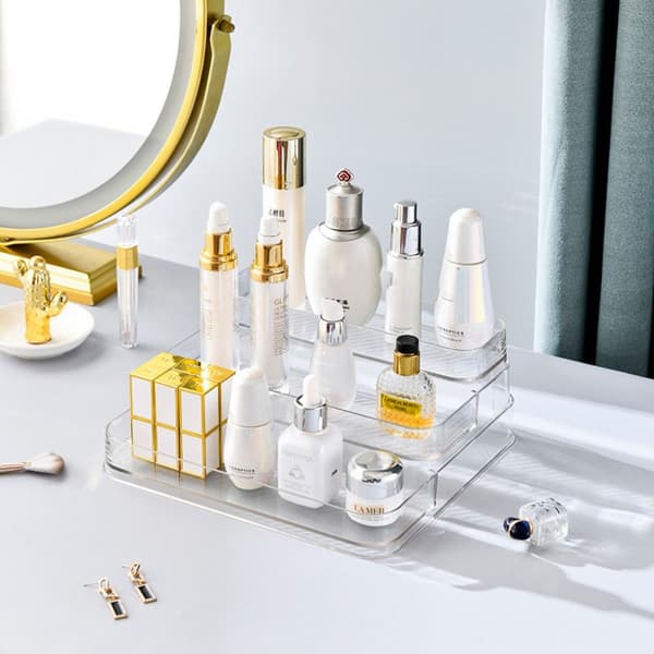 Desktop Parfume Hylde Kosmetik Organizer 2 LAG 2 LAG 2 Tier 2 Tier