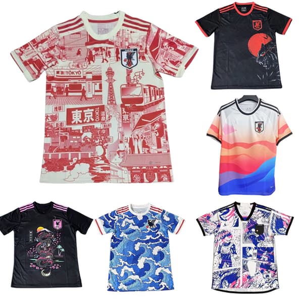 2023/24 Japan Fotbollströja Herr 22-23 Hem Specialutgåva Samurai Sakura DD D M
