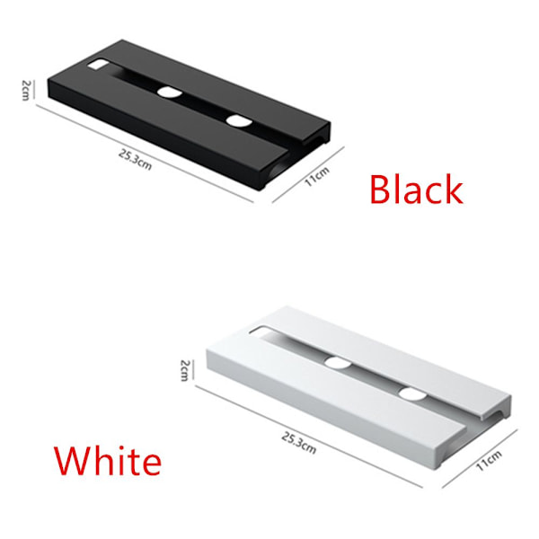 Vægmonteret vinbueholder sort black