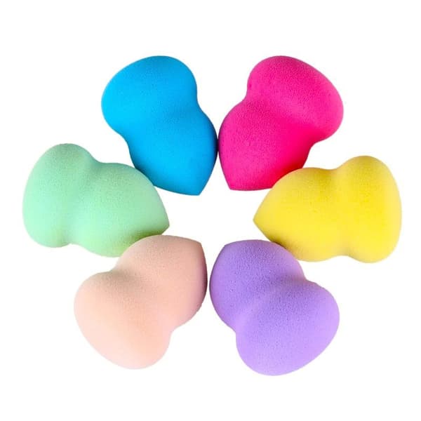Makeupsvamp Eggsponge Puderpuff-6stk
