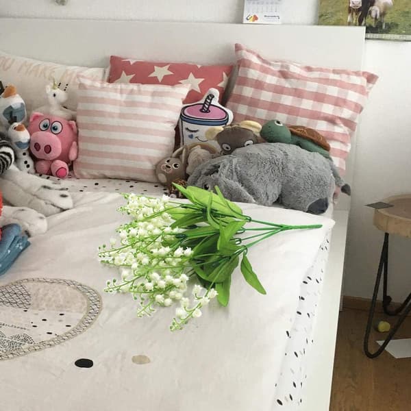 Kunstige blomster, plastblomster, ZQKLA