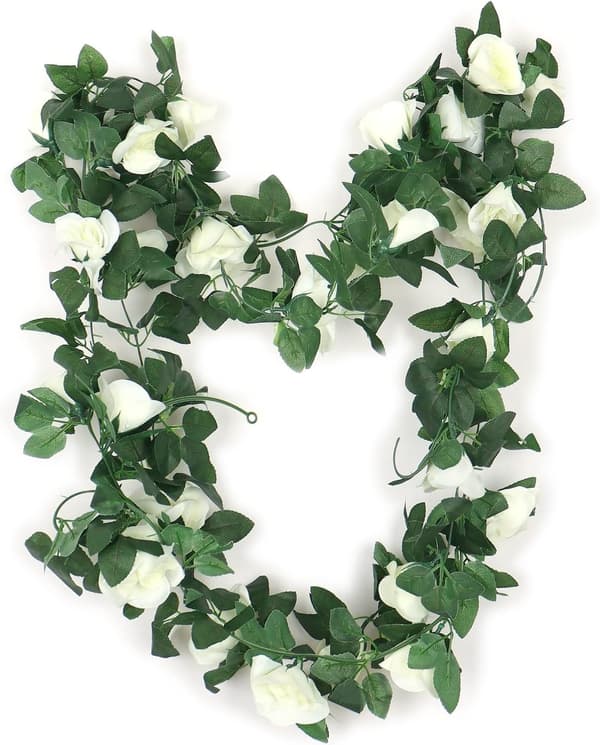 Kunstig blomsterkrans Kunstige blomster Vinblomstkrans D