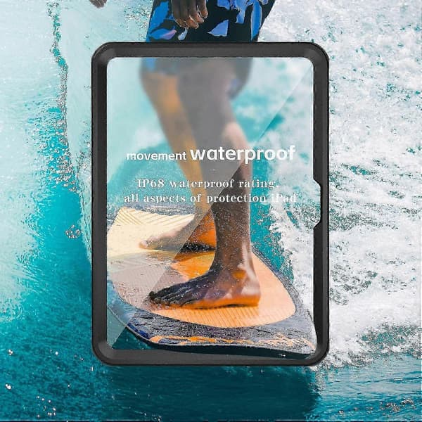 IP68 Vanntett Deksel for iPad 10.9 (2022), 2m Fallbeskyttelse Støtsikker Støvtett Armor Defender