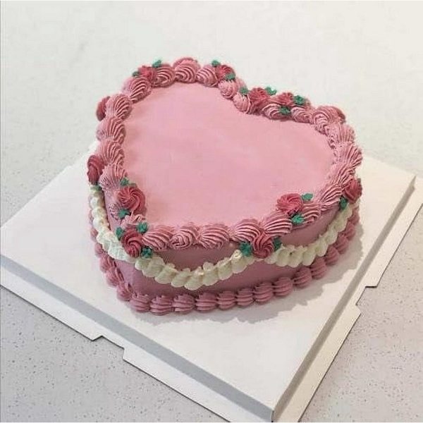 Hjerteformede bageforme - Aluminiumsbageforme - Valentinsdag, bryllupper, fødselsdage osv. (Sæt med 3 hjerteformede bageforme, 20 x 5 cm)