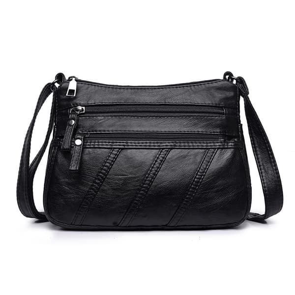 Mjuka och smidiga handväskor, axelväskor, crossbody-väskor och budväskor i PU-läder för kvinnor Style 7