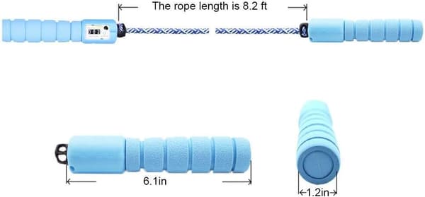 Hopprep Speed Rope, Hopprep Boxning, Hopprep Sport Barn, Hopprep Barn med Räknare, Justerbart Speed Rope