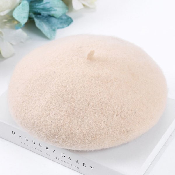 Baskerkeps av cap Baskermössa BEIGE - spot sales beige