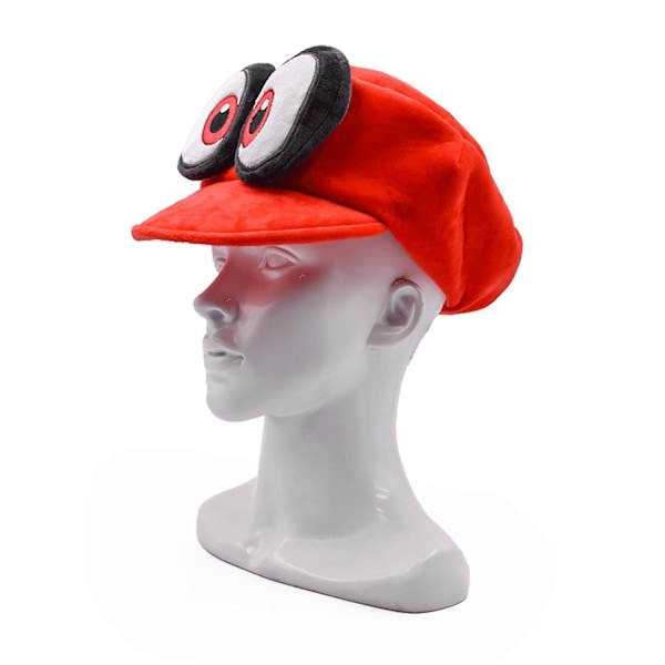Super Mario Odyssey Cappy Hatt Cosplay Kostym Tillbehör Barn Vuxen Anime Unisex Rollspels Hatt