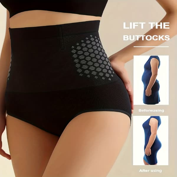 Sømløs Højtaljet Mavekontrol & Balde-løftende Postpartum Shapewear (Anti-rulle Design) complexion M
