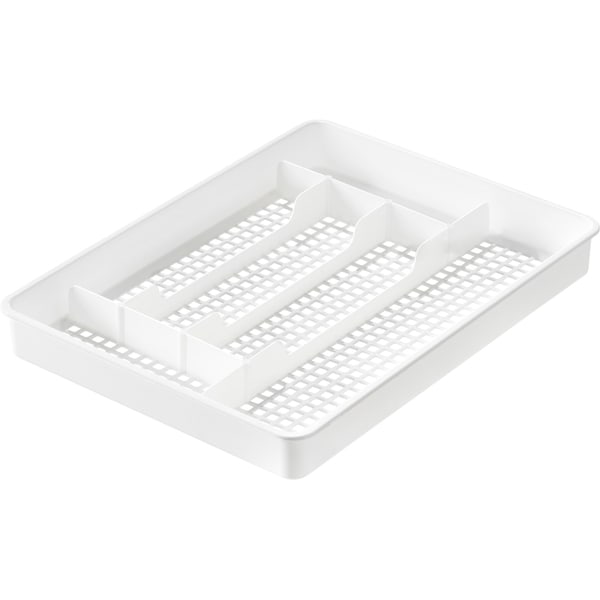 Bestikkasse stor Orthex Vit White