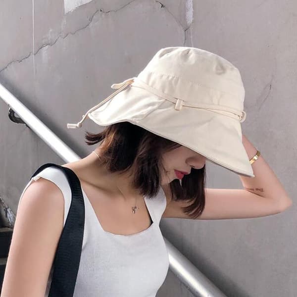 Dame Bucket Hat Solhatte KHAKI khaki