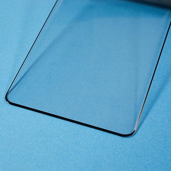 OnePlus 12 5G:lle Tempered Glass 3D Kaareva Kalvo Täysi Peitto Sivuliimalla