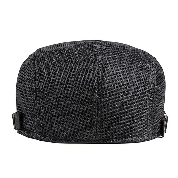 1 stk Herre Casual Hatt Beret Caps for Flat Cap Pustende Mesh C Light gray