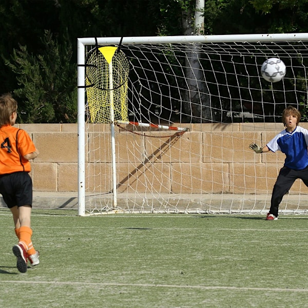 Fotball Trening Skyting Nett Utstyr Trening Mål Nett Yellow