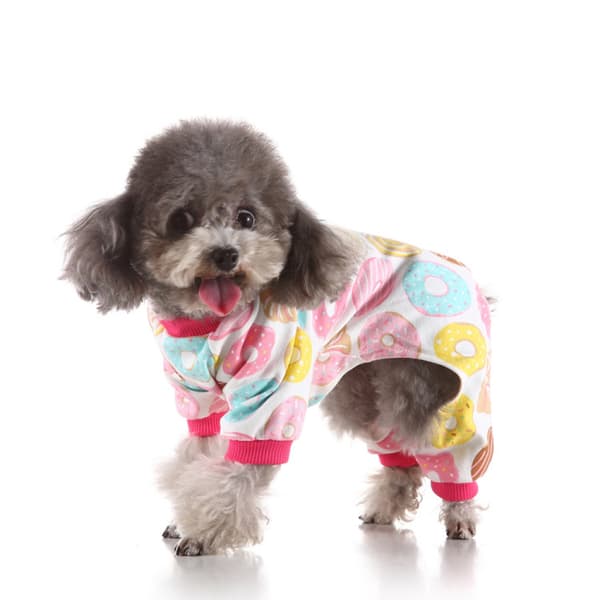 Husdjurskläder Hundpyjamas Tröjor, Husdjurskläder Höst Vinter Pyjamas L