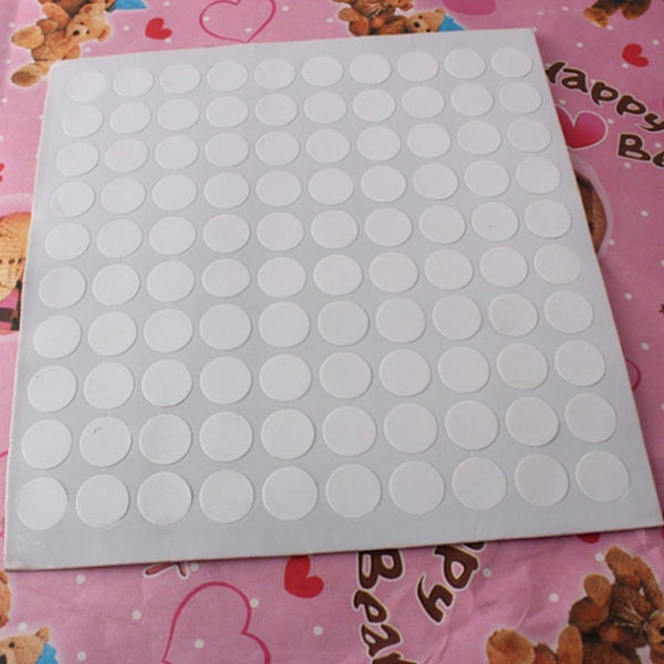 100 st kuvert självhäftande ljus tillverknings veke klistermärken Sticky Dot 10 pcs