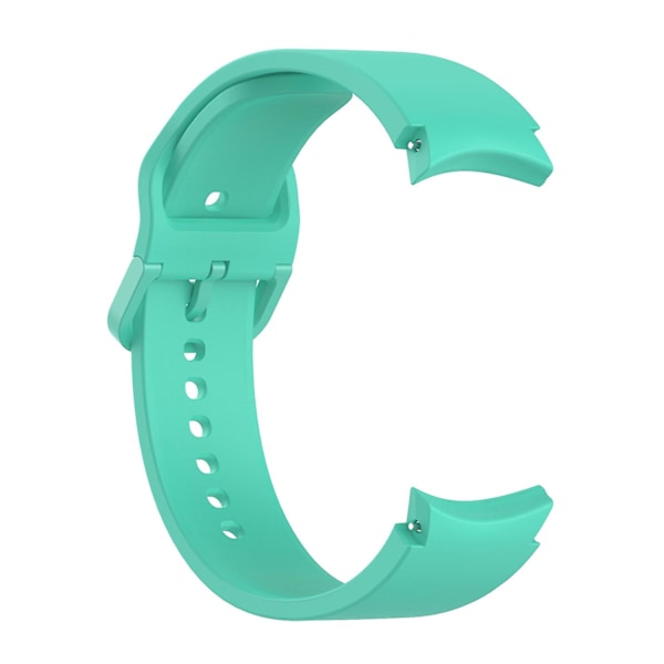 Silikonarmband för Samsung Galaxy Watch4 40mm / 44mm platt spänne Mint Green