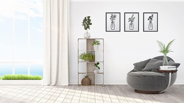 3 delar metallblommor väggdekor vardagsrumsinredning rustik vägg A