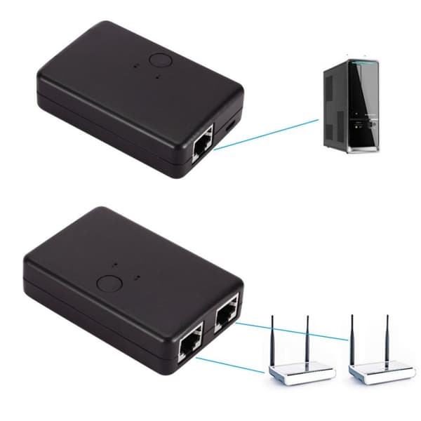 Nettverksbryterboksvelger Ethernet