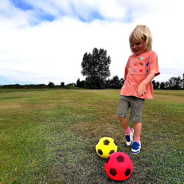 Fun Sport 20 cm Fodbold | Indendørs/Udendørs Blød Skumfodbold | Spil Mange Spil I Timevis Af Sjov | Egnet Til Voksne, Børn