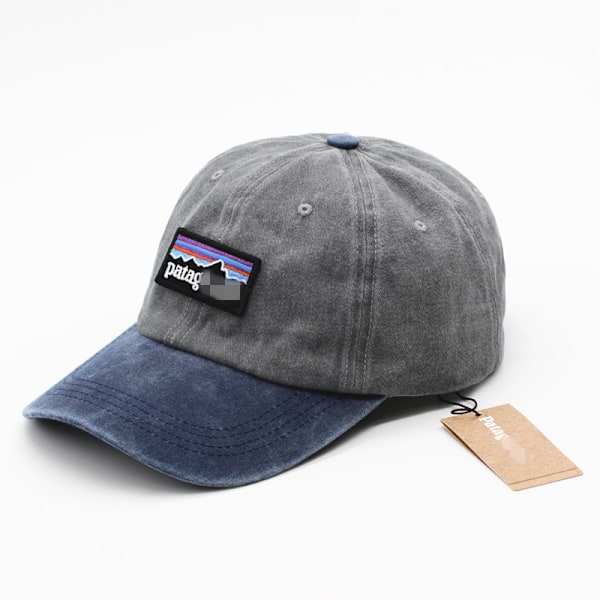 Retro Baseball Caps Menn Kvinner Justerbar Snapback Solskjerm Truckerhatt Denim blue