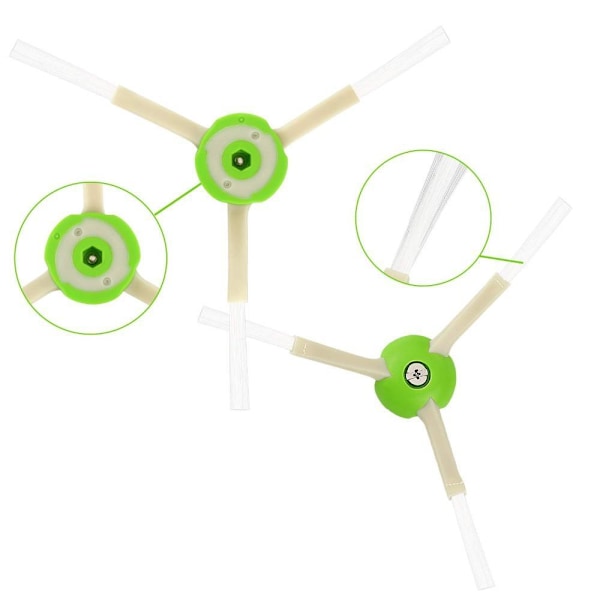 Roomba iRobot i7 E5 E6 -sarjojen tarvikepaketti Green Grön