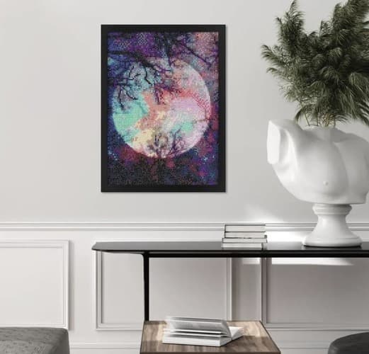 2-pack - Ram för Diamond Painting - Fotoram med magnet 30x40cm 400