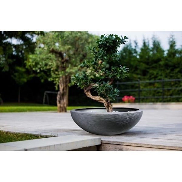 EDA Graphite diskho Kruka Ø 59 cm - 39 L - Antracitgrå