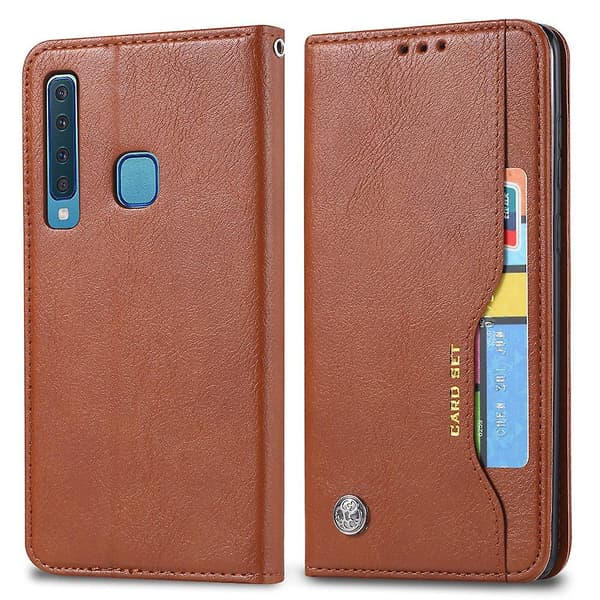 Kompatibelt telefondeksel for Samsung Galaxy A9 (2018) Lærdeksel