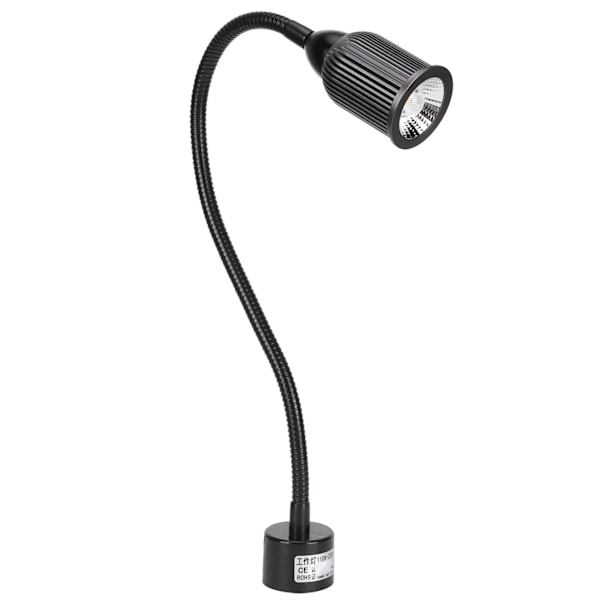 LED-työvalaisin 10W LED säädettävä joustava kaulavalaisin magneettijalalla ompelukoneeseen