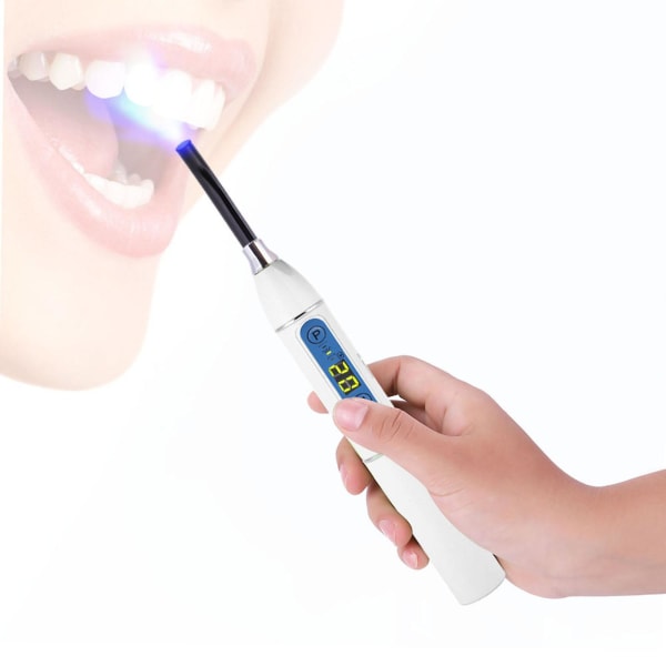 Trådlös Sladdlös Led Tandhärdningsmaskin Ljus Lampa Vit Eu Plug 110v-240v
