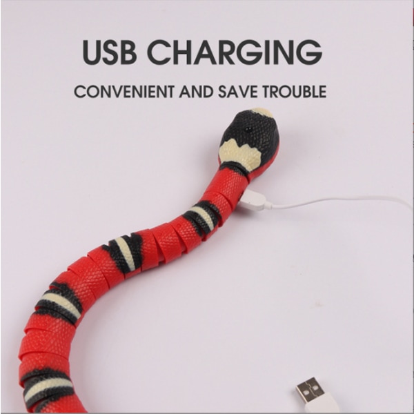 Ormkattleksaker med USB laddning