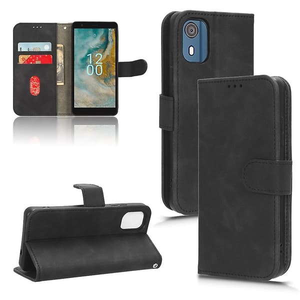 Skin Fe mobilcover til Nokia C02 Sort