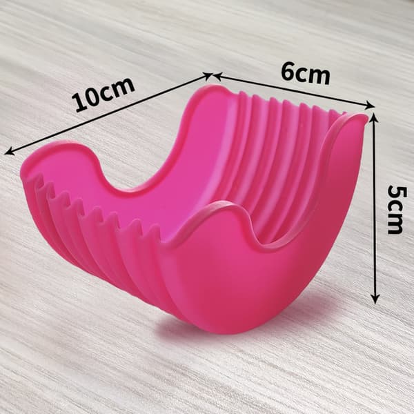 Silikon Hamburgerhållare – Handsfree, Halkfri Bricka/Caddy (Set om 4)