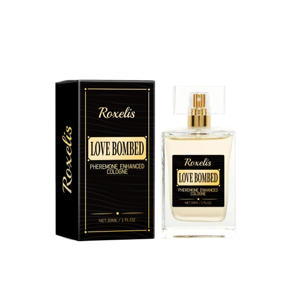 Roxelis LOVE BOMBED for Men Eau de Parfum Spray, 1 Unce
