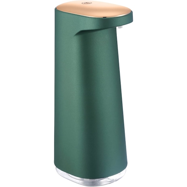 Automatisk sæbedispenser, elektrisk sæbedispenser med sensor, IPX4 vandtæt dark green