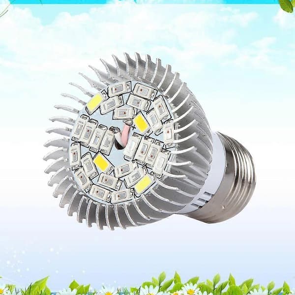 LED Växtlampa Fullspektrum Platt Spotlight E14 Växtlampor
