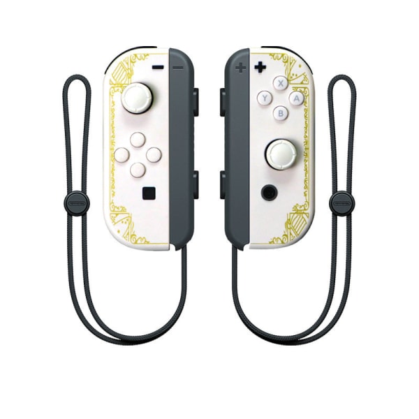 Nintendo switch JOY CON är kompatibel med original fitness Bluetooth kontroller NES spel vänster och höger små handtag Left beige, right beige