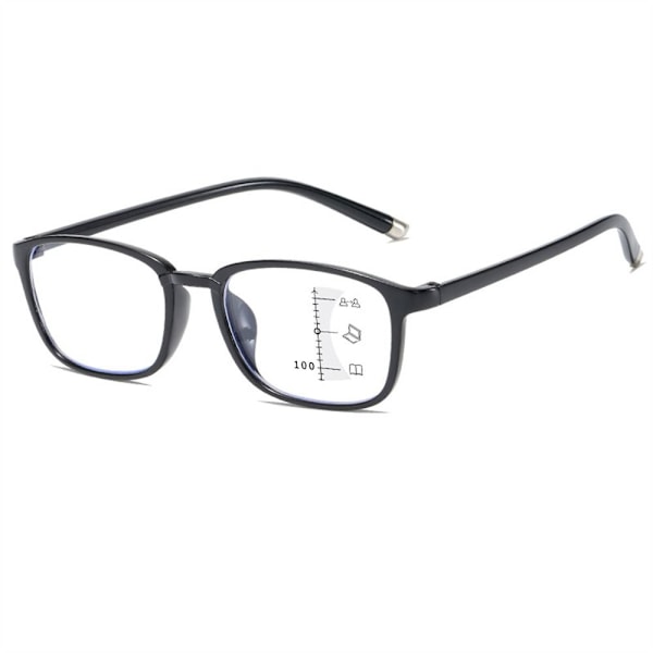 Læsebriller Presbyopi Briller SORT STYRKE 1.00 sort Strength 1.00-Strength 1.00 black