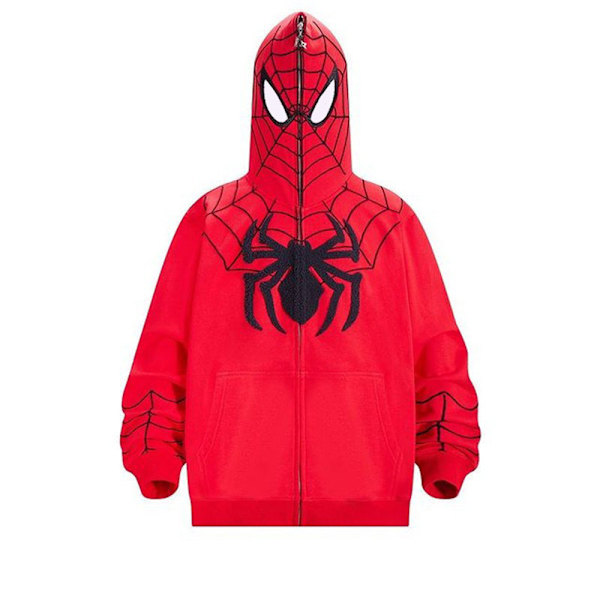 Halloween-hoodies för män 2024, rea, spindelnätsmönstrad hoodie, nyhet 3D-tryckt hoodie #2 #2 L