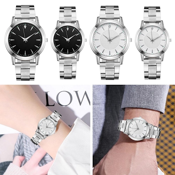 Dame Quartz Armbåndsur SORT KVINDER sort women black