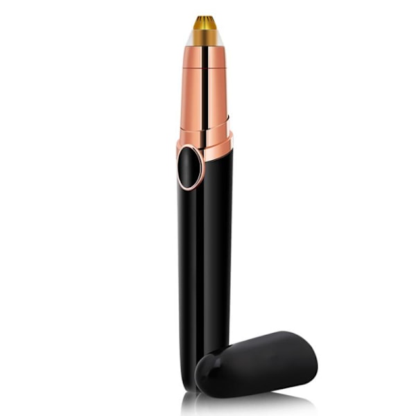 Epilator, Trimmer för Ögonbryn/ansiktshår/näshår/bikinilinje Black Svart