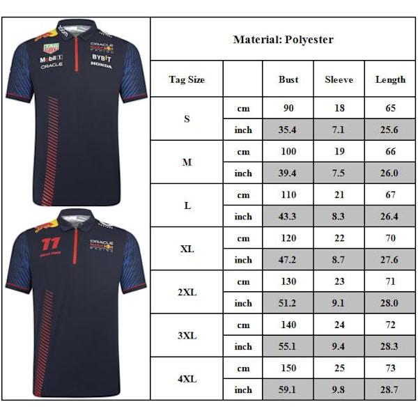 Herr Zip Up Polotröjor Oracle Red Bull Racing 2023 Officiell Lagdräkt B B S