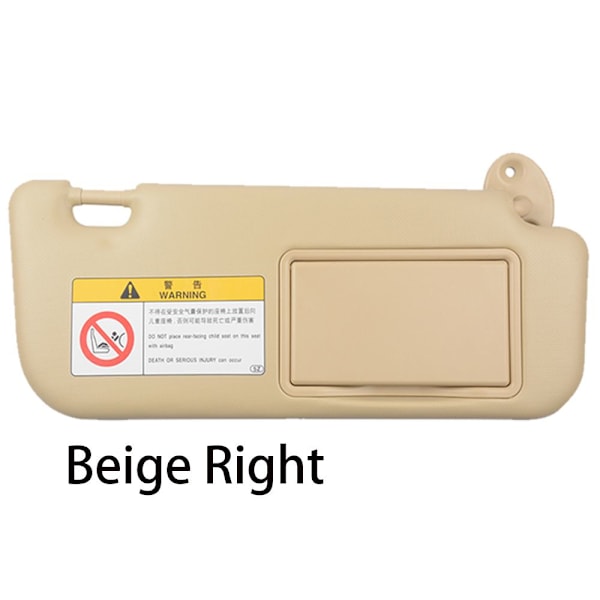 Bilsolskjerm for frontrute interiør for Toyota Corolla/Corolla Hybrid beige beige beige right