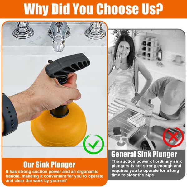 Sugkoppsavloppsrensare Sugkopp Badrum Dusch Avloppsrensare Sugkopp Dusch Avloppsrensare WC Avloppsrensare Professionell Dusch Håravloppsrensare red