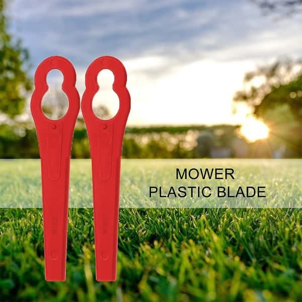 100 stk. Plastgress Trimmer Blader Trådløse Trimmer Blader